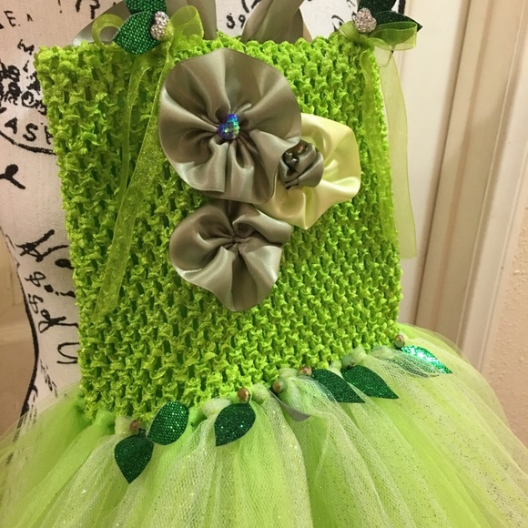 TINKERBELL couture tutu dress/costume - Picture 5 of 8